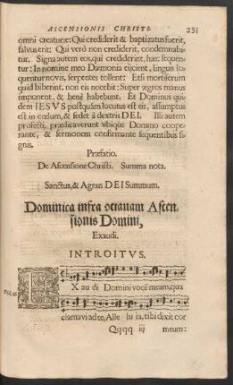 Dominica infra octavam Ascensionis Domini, Exaudi.