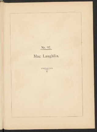 Nr. 97. Mac Laughlin