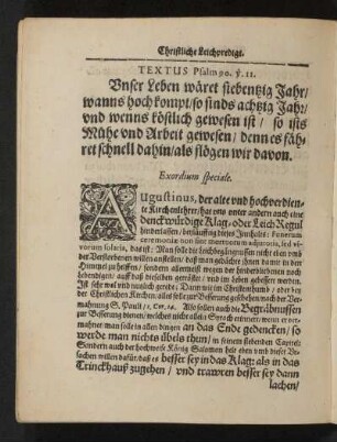Textus Psalm 90. v.II.
