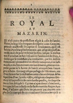 Le Royal Av Mazarin