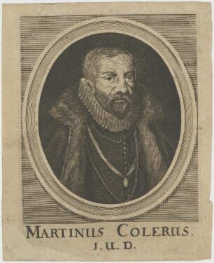 Bildnis des Martinus Colerus
