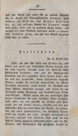 Fortsetzung