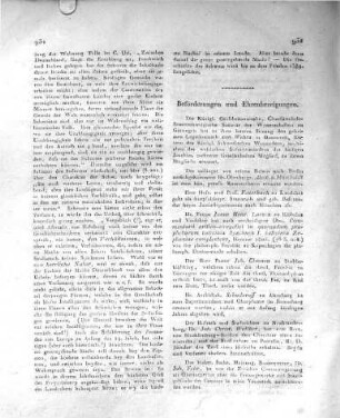Beförderungen und Ehrenbezeigungen .