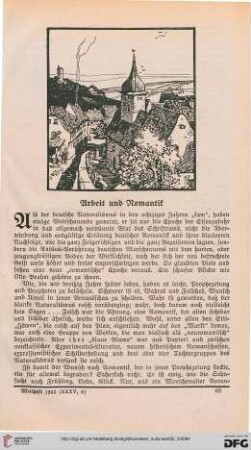 35: Arbeit und Romantik