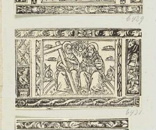 Trinität, aus: "Biblia cum concordantijs veteris et noui testamenti et sacrorum canonum", Lyon 1520