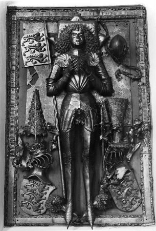 Grabmal des Truchseß Georg I. von Waldenburg : Grabmal des Truchseß Georg I. von Waldenburg. Bronze, vergoldet (1467). Bad Waldsee, Kirche Sankt Peter