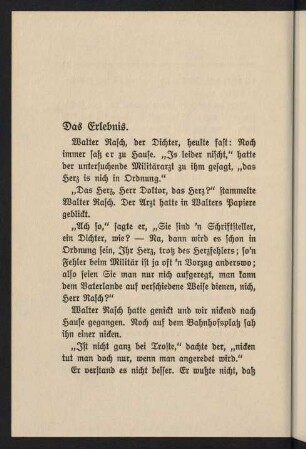 92-98, Das Erlebnis