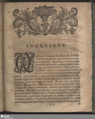 Ingressus