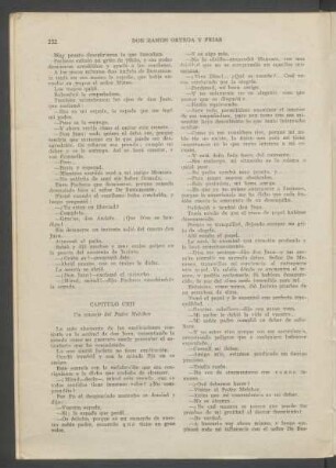 Capítulo CXII - Un consejo del Padre Melchor
