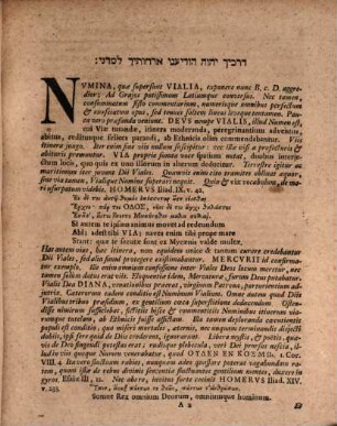 Nvmina Vialia Ivvante Deo Consensv Inclvti Philosophorvm Senatvs Vt in Eodem Olim Obtineret Locvm, Dissertatio Altera