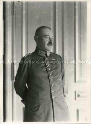 Porträt eines Militärs