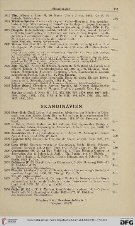 Skandinavien (Nr.2424-2449)