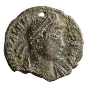 Münze, Aes 4, 364 - 378 n. Chr.