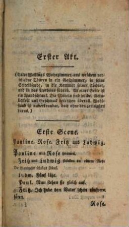 Die silberne Hochzeit : Ein Schauspiel in fünf Akten