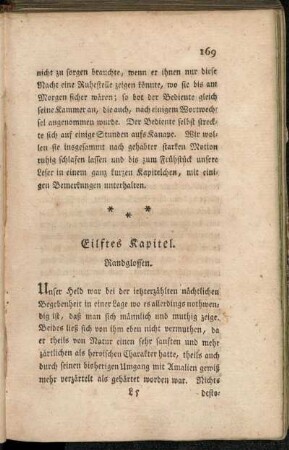 Eilftes Kapitel. Randglossen.