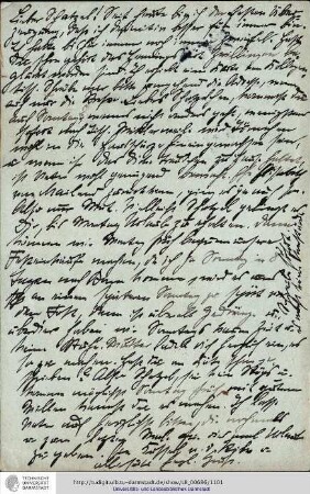 Postkarte vom 30.11.1906