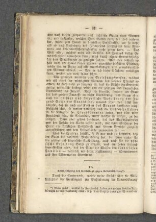 11a. Verteidigung des Vorschlags gegen Übervölkerung.