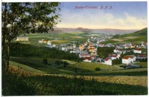 Nieder-Einsiedel. Blick auf Nieder-Einsiedel
