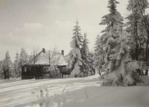 Skihütte bei Georgenfeld