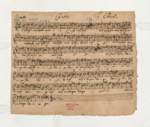 Erforsche mich Gott; Coro (2), orch, org; g-Moll
