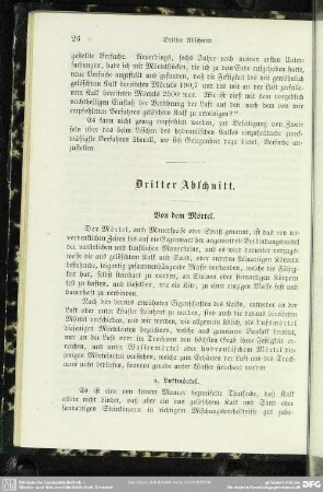 Dritter Abschnitt. Von dem Mörtel