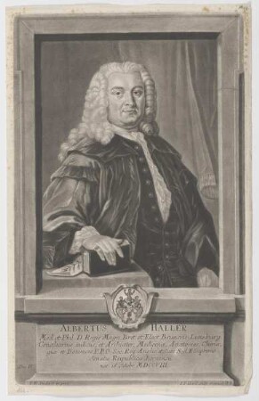 Bildnis des Albertus Haller