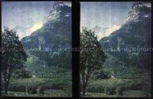 Grindelwald mit Blick auf den Eiger
