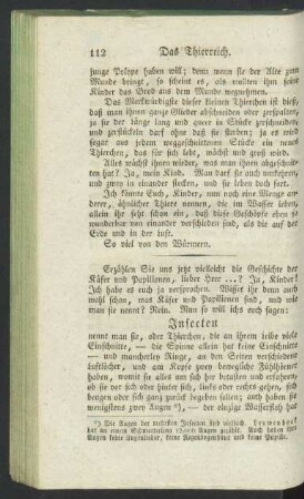 Von den Insecten.