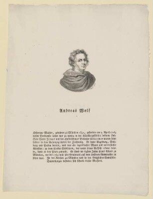 Bildnis des Andreas Wolf