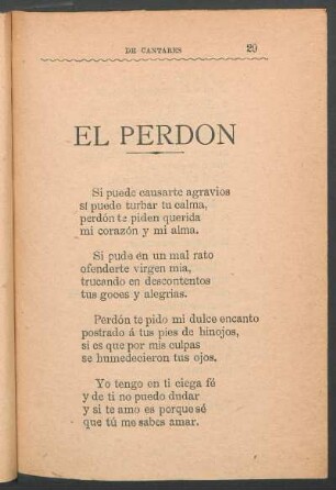 El perdón