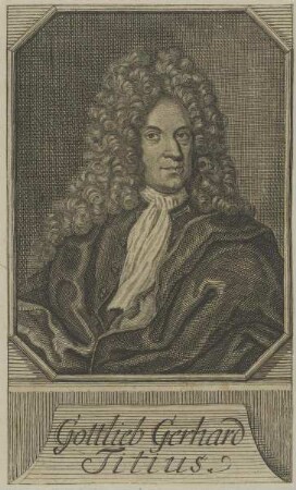 Bildnis des Gottlieb Gerhard Titius