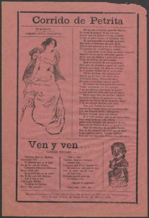 Ven y ven... : canción popular