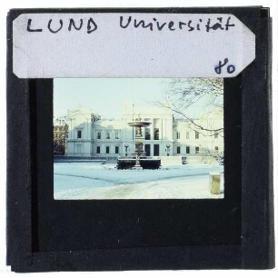 Lund, Universität : Hauptgebäude