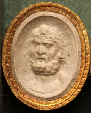 Kopf des Jupiter (Zeus) (Daktyliothek, Supplement)
