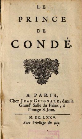 Le Prince de Condé