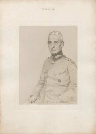 [Bildnis] Freiherr von Lüttwitz