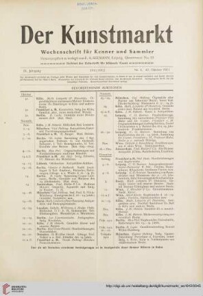 Nr. 4 (27. Oktober 1911)