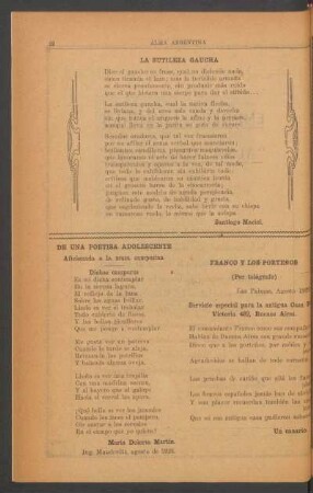 Franco y los porteños : (Por telégrafo) - Servicio especial