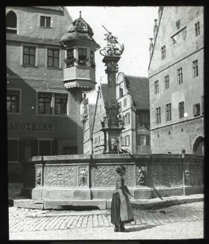 Rothenburg ob der Tauber, Sankt Georgsbrunnen