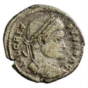 Münze, Follis, Aes 3, 323 - 324 n. Chr.