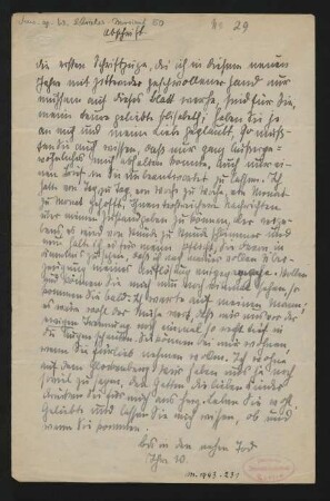 Brief an Elisabeth Gurlitt : 22.01.1860