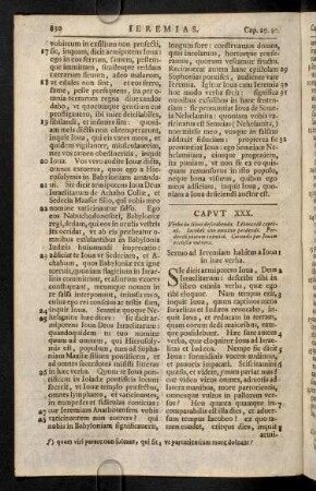830-840, Caput XXX - XXXVII