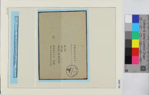 Privat-Feldpostbrief, Schiffsname/Landeinheit: 6. SicherungsFlottille Komando, Feldpostnr. 51029; Frankatur, Mi.-Nr.: [Keine]; Poststempel: Feldpost b 13.4.44; Nebenstempel: [Keine]
