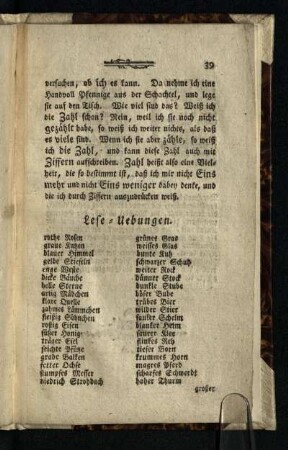 Lese-Übungen