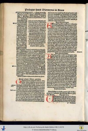 Prologus Sancti Hieronymi.
