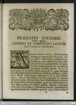 Praefatio Auctoris