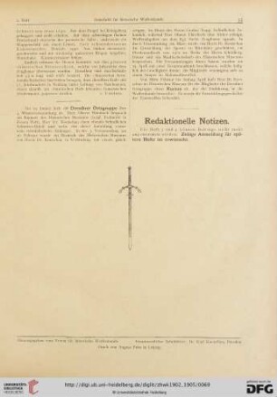 Redaktionelle Notizen