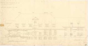 Fischer, Theodor; München - Freimann; Ledigenheim - Nordost (Ansicht)