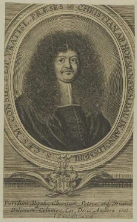 Bildnis des Christian ab Hofmannswaldau