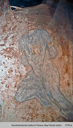 Die Ausmalung der Saalkirche : Der Zyklus des Heiligen Georg : Die Enthauptung des Heiligen Georg